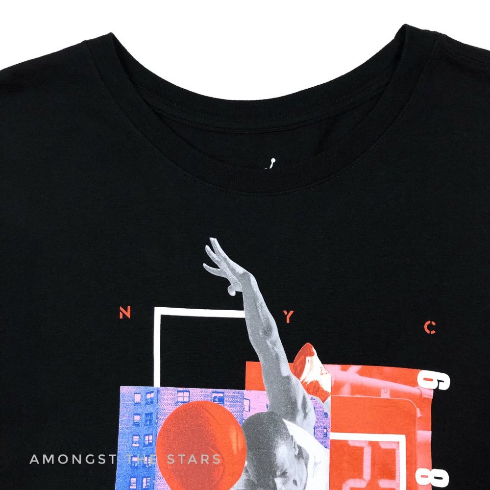 Nike Air Michael Jordan 1989 NYC Black T-Shirt - Picture 3 of 7